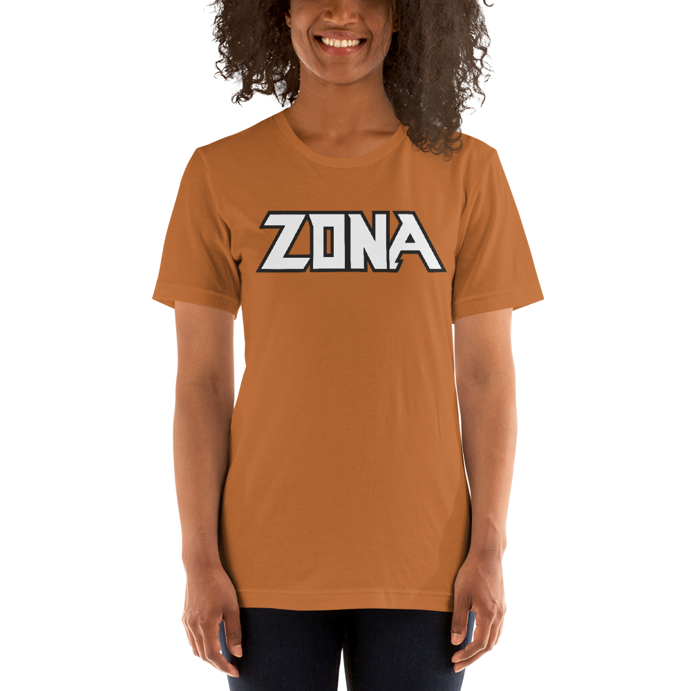 Zona Red Short-Sleeve Unisex T-Shirt