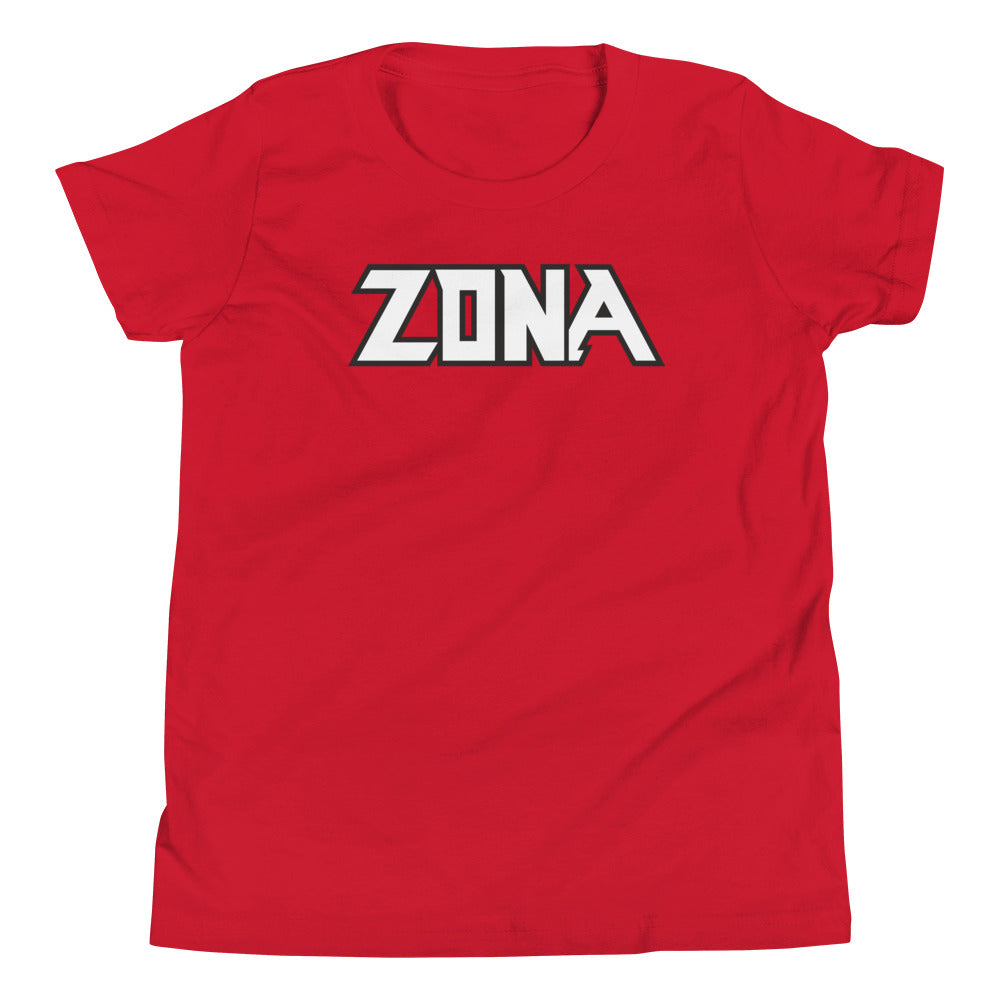 Red Zona Youth Short Sleeve T-Shirt